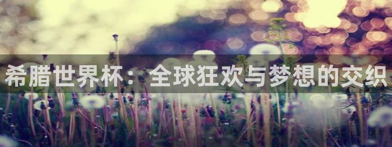 世界杯预选赛亚洲区积分榜:希腊世界杯:全球狂欢与梦想的交织
